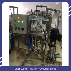 Hệ thống lọc nước tinh khiết công suất 500 lítgiờ