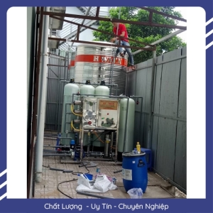 Xử lý nước tinh khiết 1.500 lít