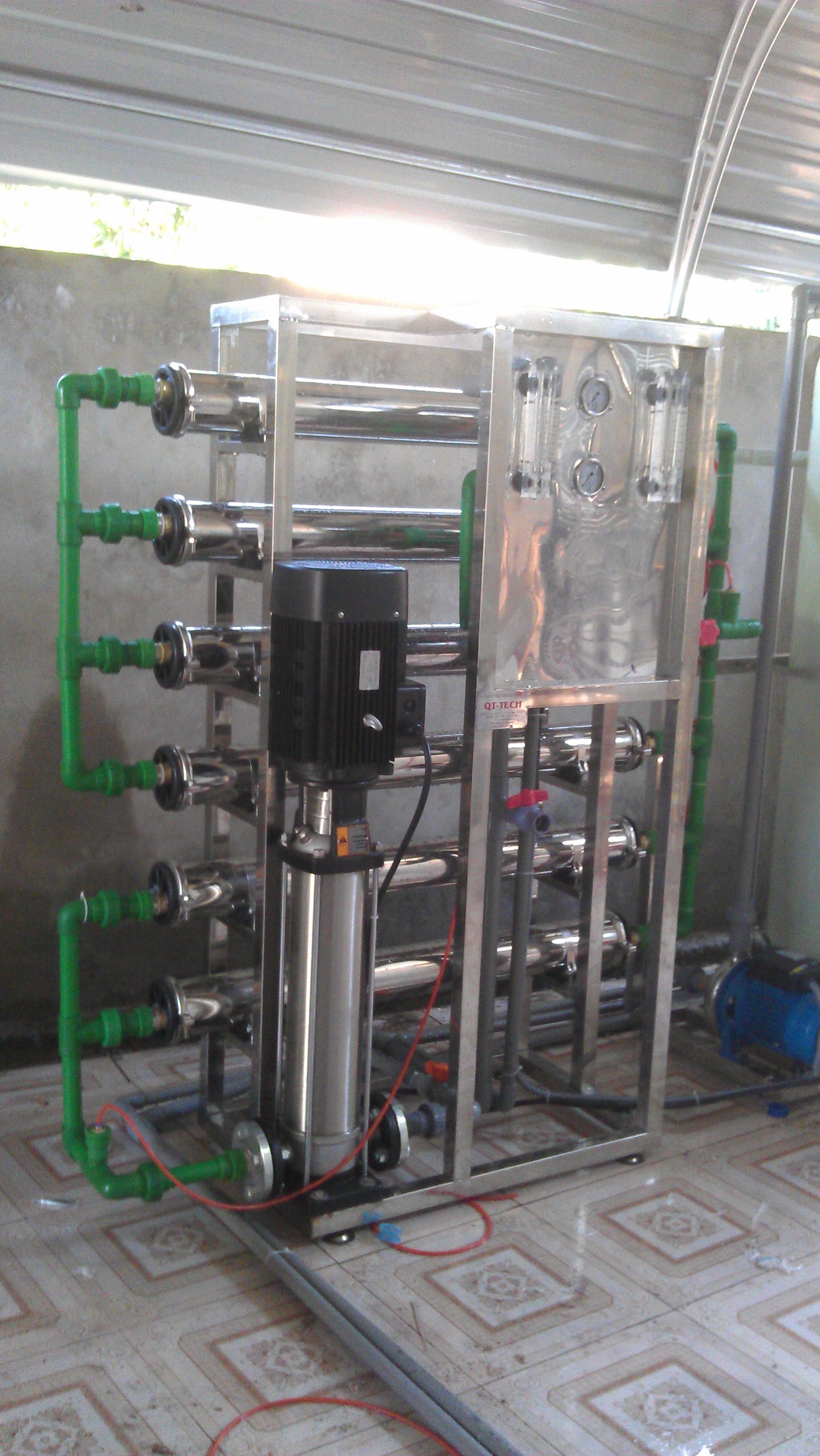 Hệ thống lọc nước đóng bình 1400 lít/giờ